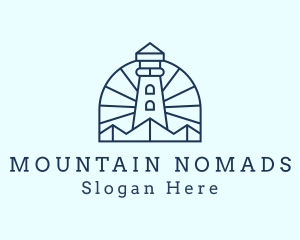 Mountain Light Tower logo design