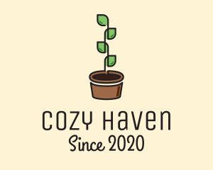 Indoor Plant Pot  logo design