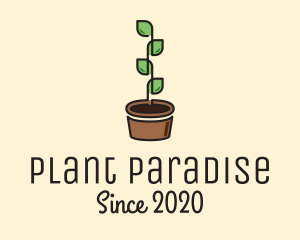 Indoor Plant Pot  logo design