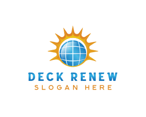 Energy Solar Panel logo design