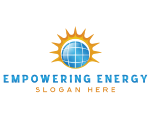 Energy Solar Panel logo design