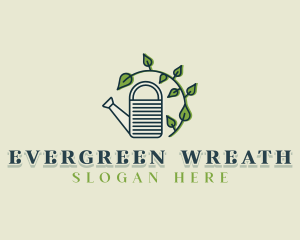 Watering Can Garden logo design