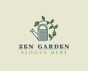 Watering Can Garden logo design