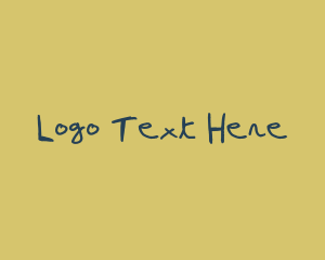 Font - Craft Pen Handwriting logo design