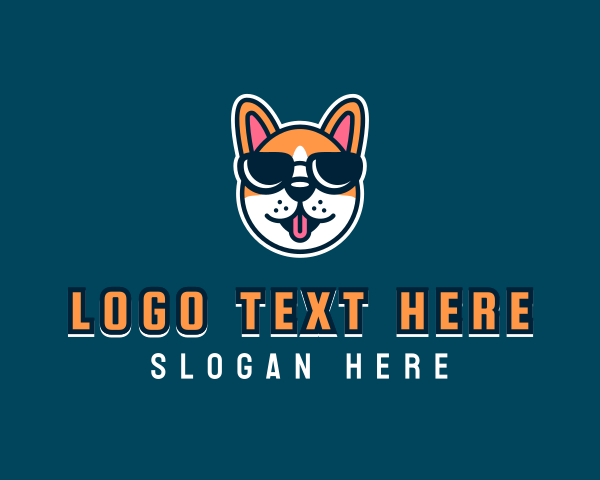 Cool Dog Glasses logo