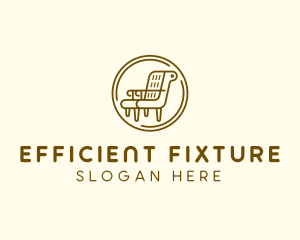 Armchair Furniture Badge logo