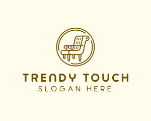 Armchair Furniture Badge logo