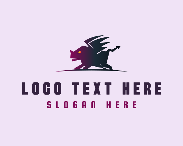 Draco logo example 3