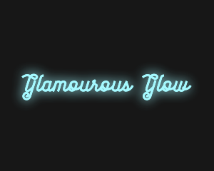 Electric Neon Glow logo design