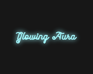 Electric Neon Glow logo design