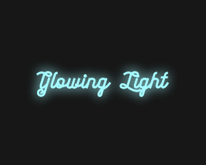 Electric Neon Glow logo design