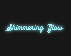 Electric Neon Glow logo design