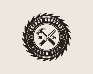 Woodworking Handyman Tools logo design