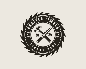 Woodworking Handyman Tools logo design