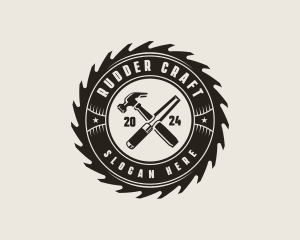 Woodworking Handyman Tools logo design