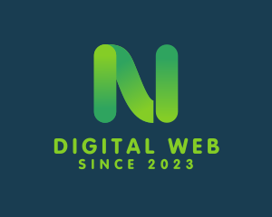 Web Tech Letter N logo