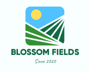 Sunny Sky Field logo design