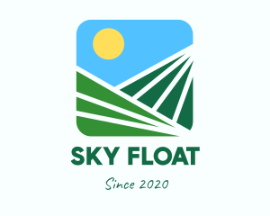 Sunny Sky Field logo design