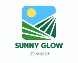 Sunny Sky Field logo design