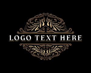 Deluxe Ornamental Floral logo