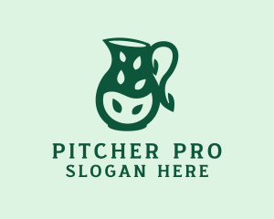 Natural Tea Pitcher logo design