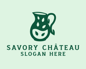 Natural Tea Pitcher logo design