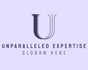 Generic Modern Letter U logo design