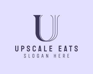 Generic Modern Letter U logo design