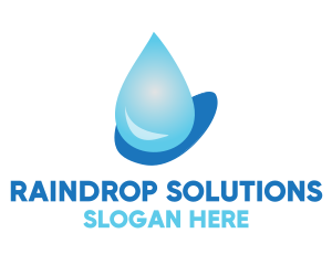 Water Droplet Beverage  logo