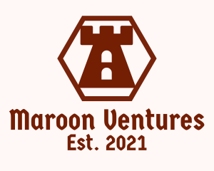 Hexagon Castle Turret logo