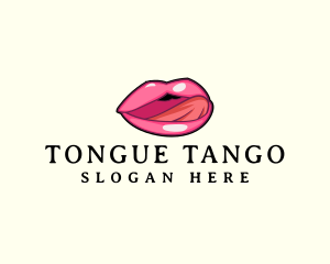 Sensual Woman Tongue logo