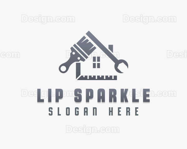 Carpentry Renovation Tools Logo