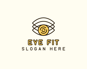 Hypnotic Optic Eye logo design