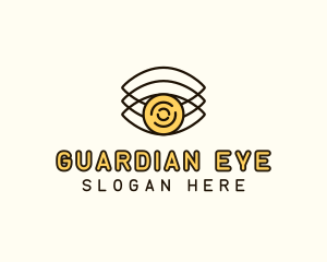 Hypnotic Optic Eye logo design