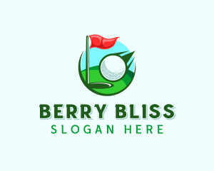 Golf Sports Tournament logo design