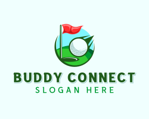 Golf Sports Tournament logo design