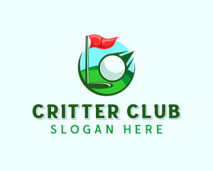 Golf Sports Tournament logo design