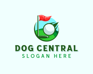 Golf Sports Tournament logo design