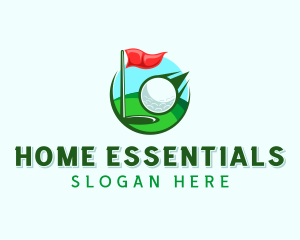 Golf Sports Tournament logo design