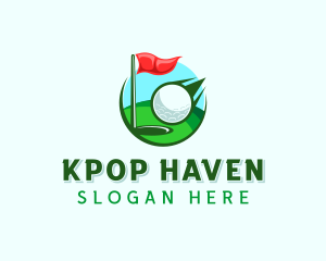 Golf Sports Tournament logo design