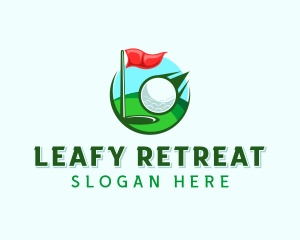 Golf Sports Tournament logo design