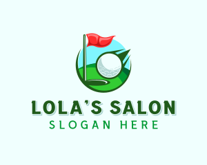 Golf Sports Tournament logo design