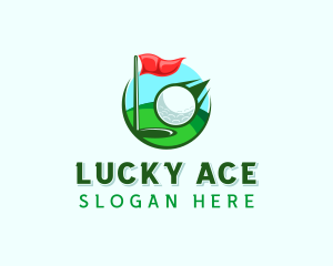 Golf Sports Tournament logo design