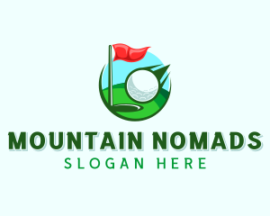 Golf Sports Tournament logo design