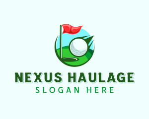 Golf Sports Tournament logo design