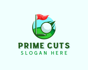 Golf Sports Tournament logo design