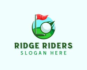 Golf Sports Tournament logo design