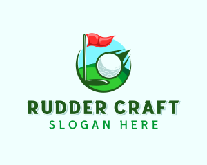 Golf Sports Tournament logo design