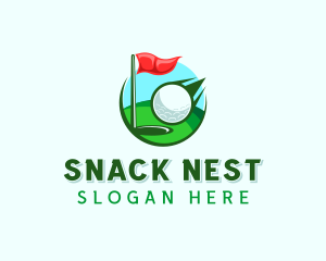 Golf Sports Tournament logo design