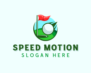 Golf Sports Tournament logo design